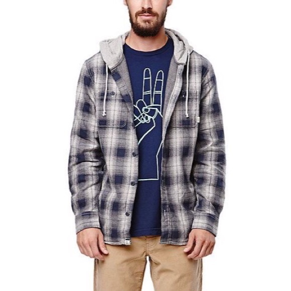 Vans Hooded Flannel Shirt Online, 59 